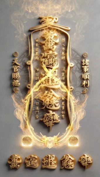 ACC011_招财签名_动态_高级灰