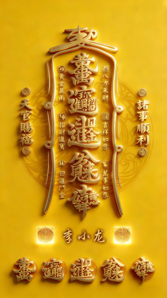 ACB001_招财签名_静态_招财金
